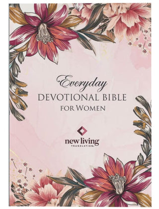 Christian Art Gifts Adult Books NLT Devotional Bible for Women