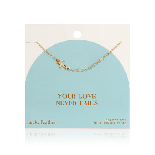 Love Never Fails Necklace
