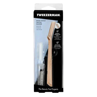 Tweezerman Bath & Body Facial Razor Rose Gold