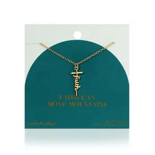 Lucky Feather Women’s Necklaces Faith Necklace