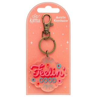 Karma Keychains Feelin Good Keychain