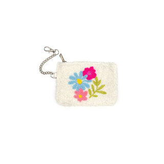 Living Royal Purses Flower Bloom Key Chain Pouch