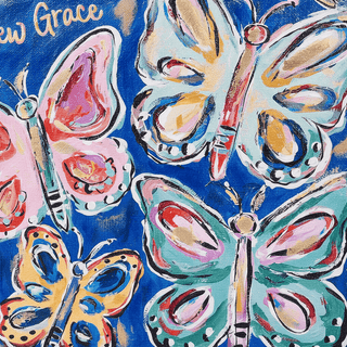 Fly Away Butterfly Canvas