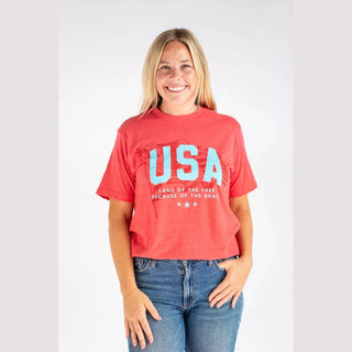 Southern Fried Women's Tops Freedom Tee