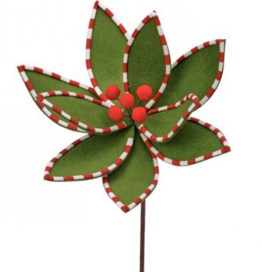 Poinsettia Pick