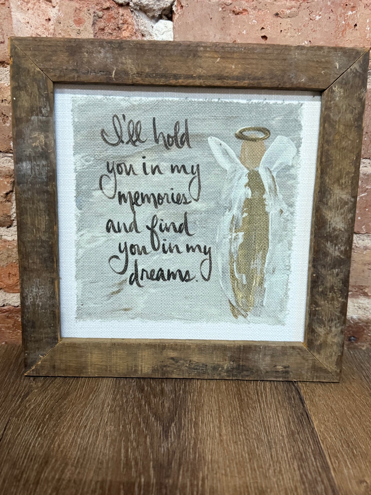 12" x 12" Framed Art