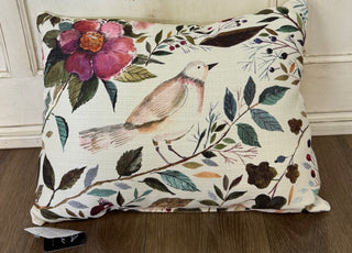 Floral Bird Pillow