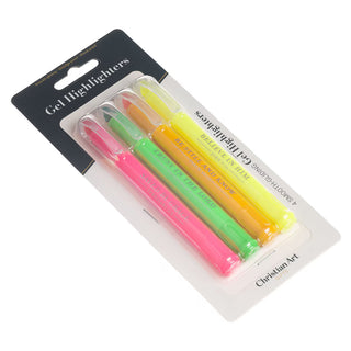 Christian Art Gifts Stationary Highlighter 4pc Set