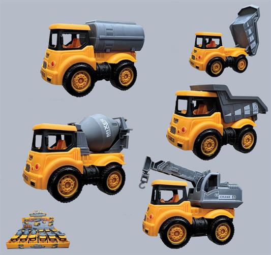 Construction Pull Back Vehicle