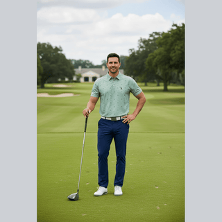 Local Boy Men's Tops Gimme Putt Dirty Myrtle Polo