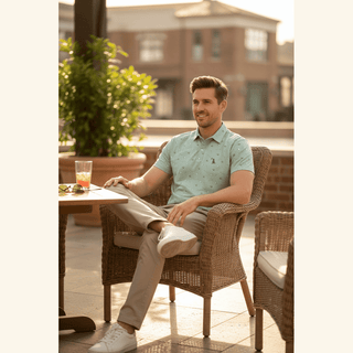 Local Boy Men's Tops Gimme Putt Dirty Myrtle Polo