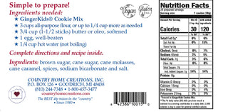 Gingerkids Cookie Mix Kit
