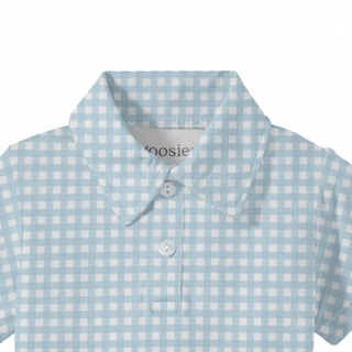 Close-up gingham pattern