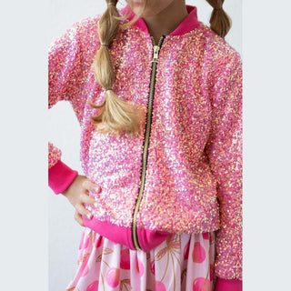 Girl's Sequin Jacket