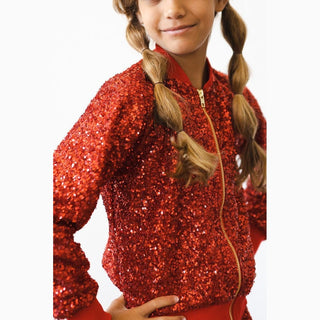 Girl's Sequin Jacket