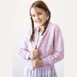 Girl's Sequin Jacket