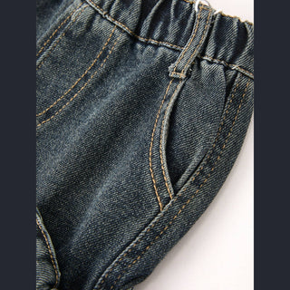 Rylee Faith Designs Kid's Bottoms Girls Bow Stretch Jeans