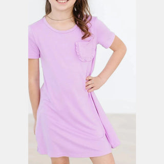 Mila & Rose Kid's Dresses Girls Lilac T-shirt Dress