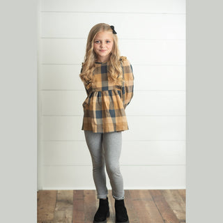 Wren & James Children's 2 Piece Sets Girls Plaid Fall Set