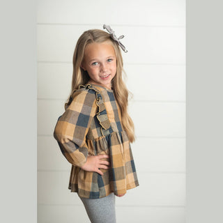 Wren & James Children's 2 Piece Sets Girls Plaid Fall Set