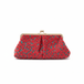 Coral Leopard on Turquoise