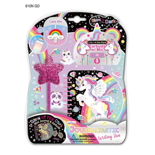 Hot Focus stationary Glow in the Dark Journal Fun