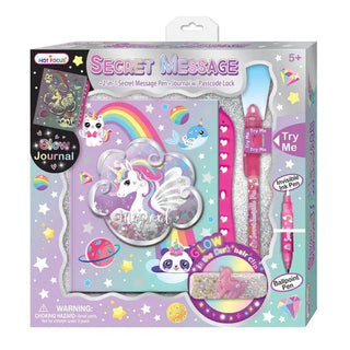 Hot Focus stationary Glow in the Dark Secret Message