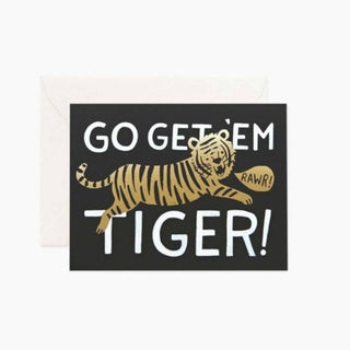 Rifle Paper Co. Stationary Go Get 'Em Tiger Card