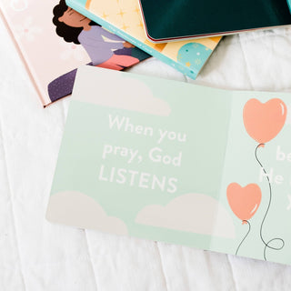 The Daily Grace Co Stationary God Listens When I Pray Board Book