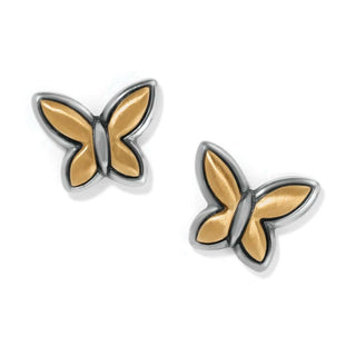 Brighton Women's Earrings Goldie Wings Mini Post Earrings