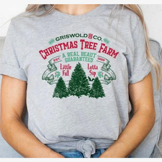 Creations by Trudy Unisex Tees Griswold Family Tree Farm Tee