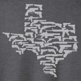 Mason Jar Unisex Tees Guns Texas Tee