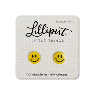Lilliput Little Things Women's Earrings Happy Face Earrings