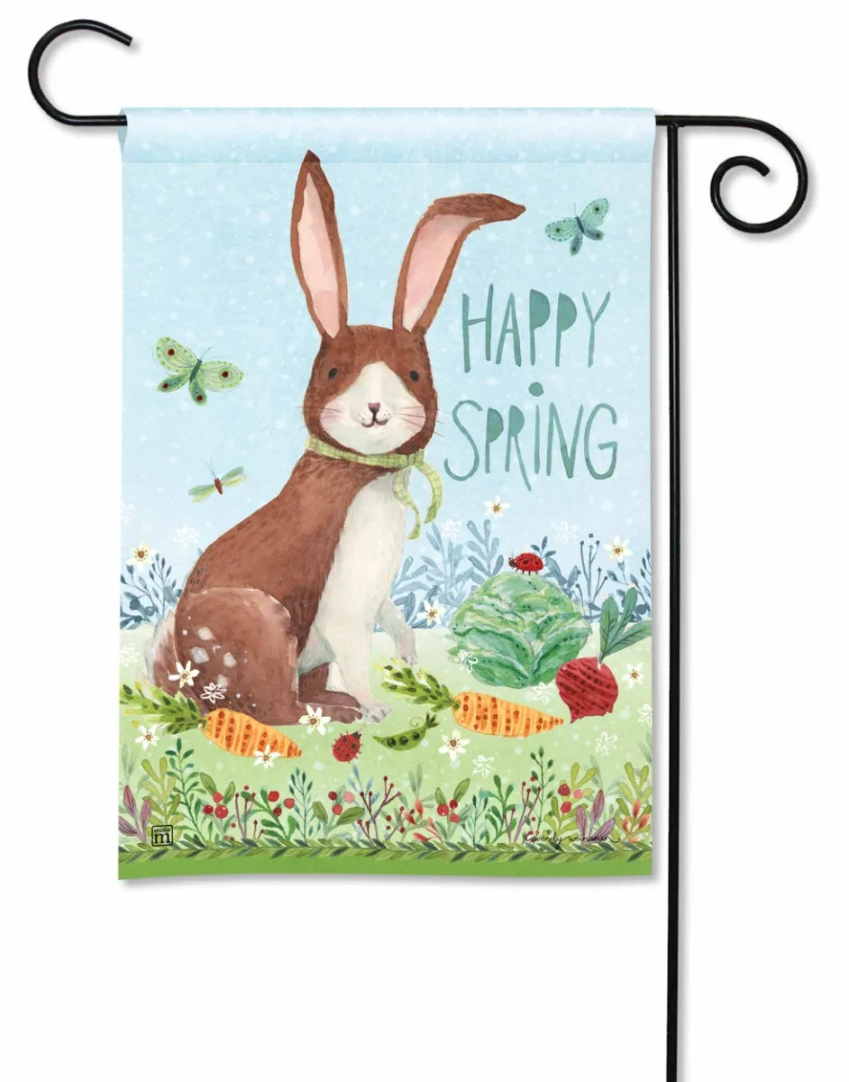 Happy Spring Garden Flag