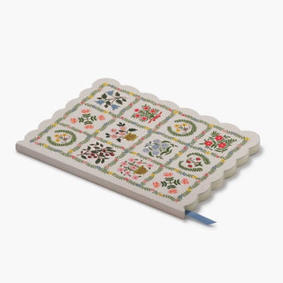 Notebook with floral patterns