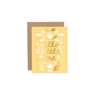 Pippi Post Stationary Hello Little One Card