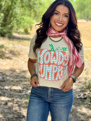 Howdy Pumpkin Tee