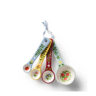 Set of four home sweet home measuring spoons
