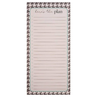 Karma Stationary Houndstooth Notepad