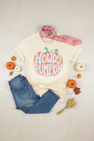 Howdy Pumpkin Tee