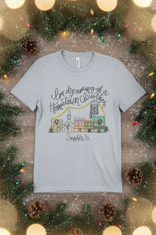 I'm Dreaming of a Hometown Christmas Tee