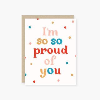 2021 Co. Stationary I'm so so proud card