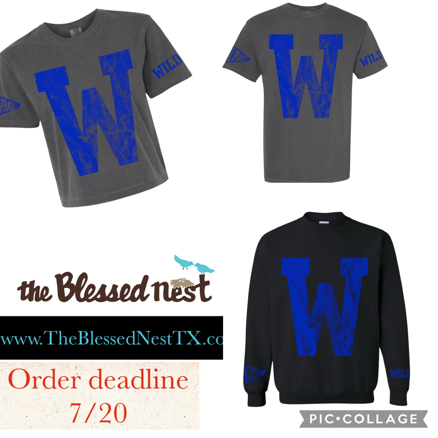 Westbrook Wildcats Varsity Spirit Top