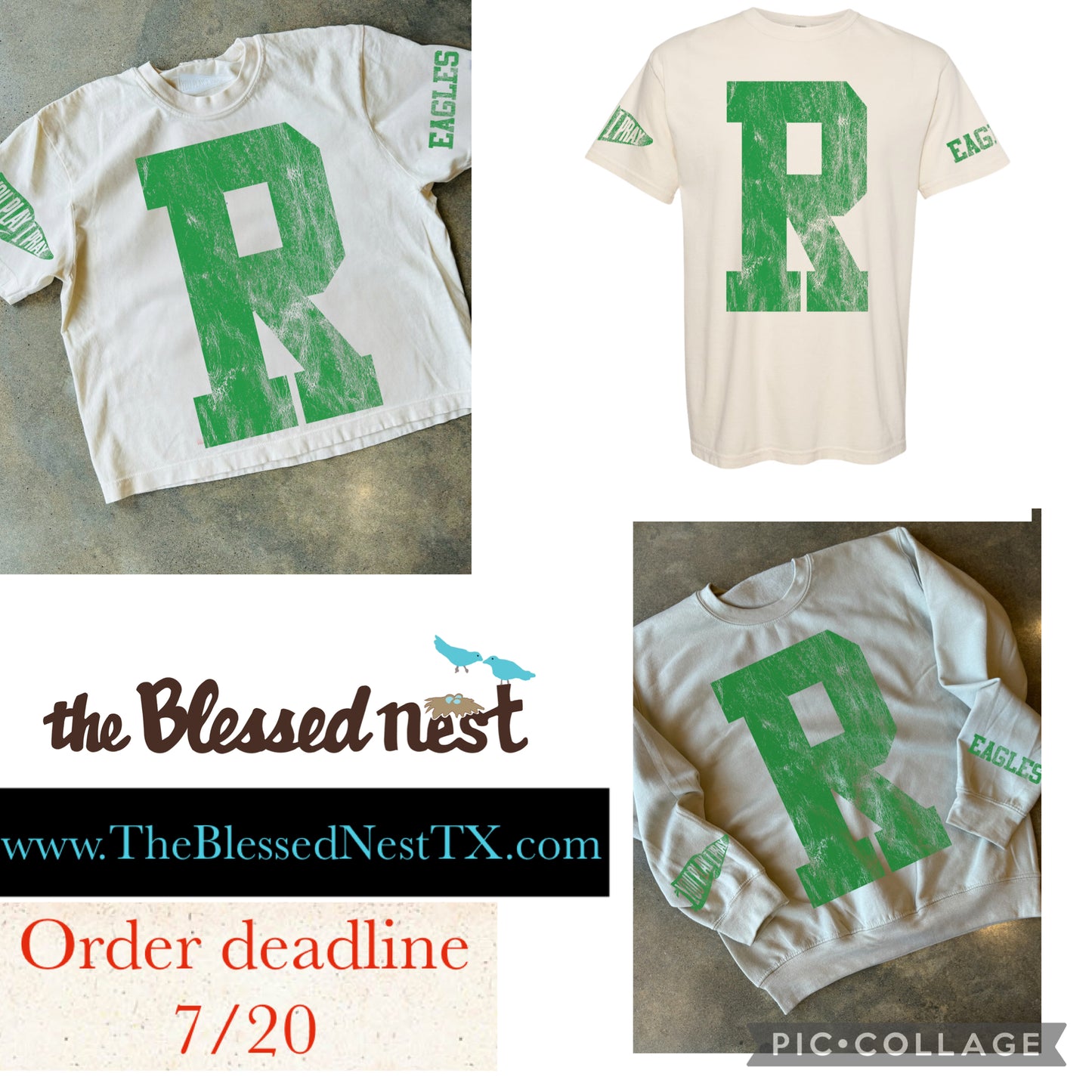Ropes Eagles Varsity Spirit Top