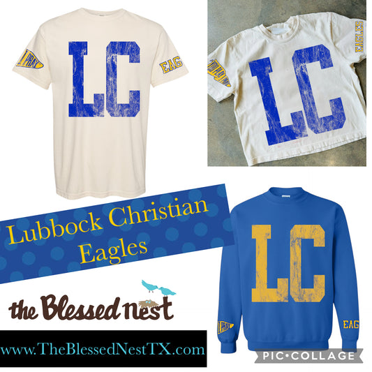 Lubbock Christian Eagles Varsity Spirit Top