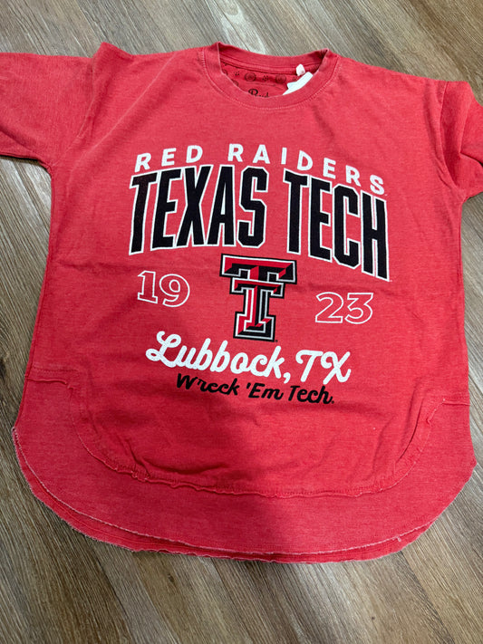 Texas Tech Rounded Bottom Top