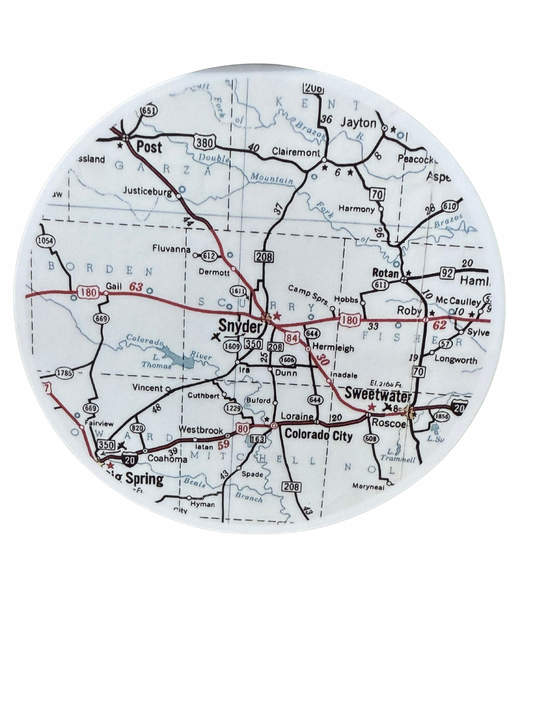 Snyder 4" Round Sticker
