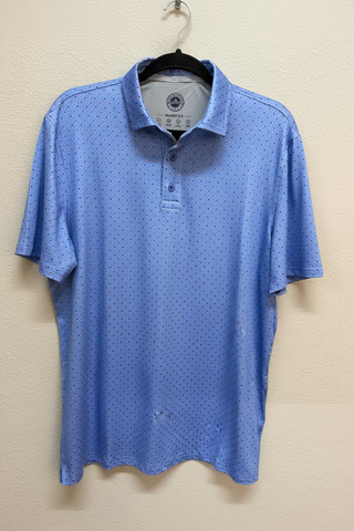 Star and Dot Performance Polo
