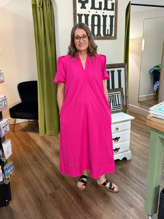 Hot Pink Dress