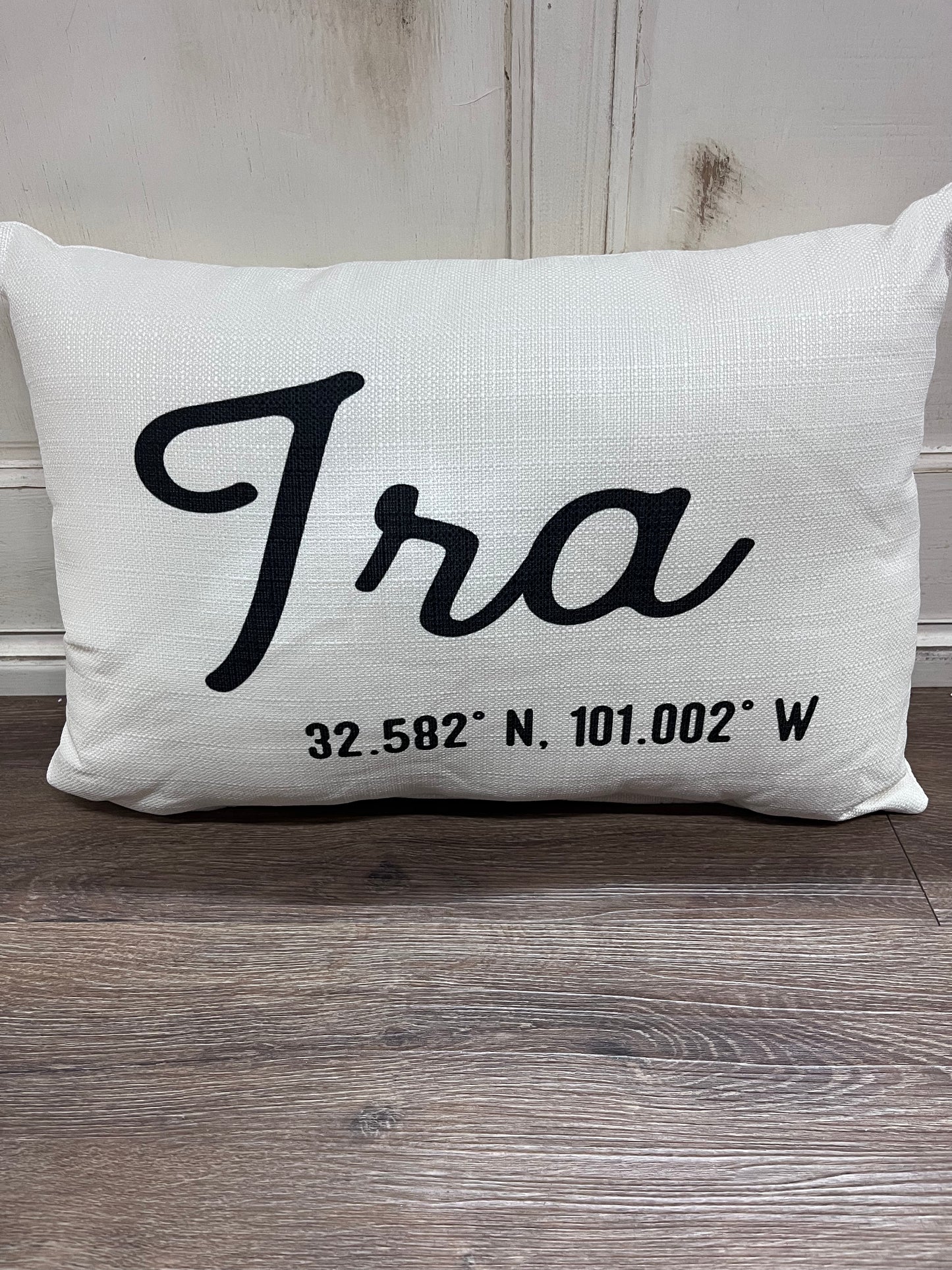 Ira Coordinates Pillow